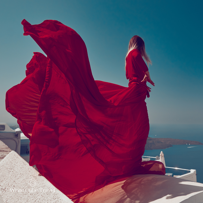 Flying Dress Photoshoot – White Cube Travel – DMC Greece – Luxury Vacations – Travel Package – Custom vacations Greece (4) Flying Dress Photoshoot - White Cube Travel - DMC Greece - Luxury Vacations - Travel Package - Custom vacations Greece (4)